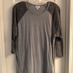 NWOT LuLaRoe Baseball Tee